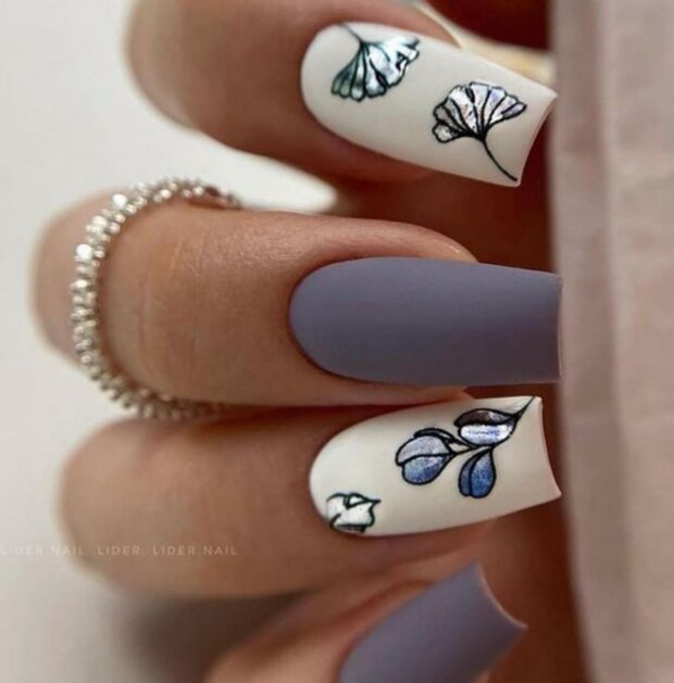 Nápady na jasnou manikúru. Foto: snímek obrazovky Instagram