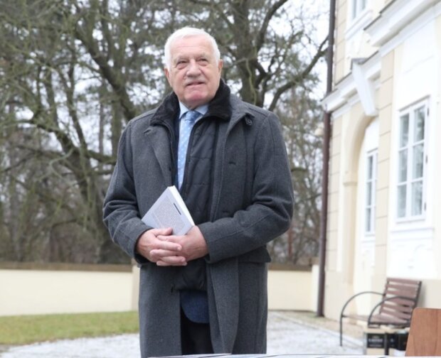Václav Klaus. Foto: snímek obrazovky blesk.cz