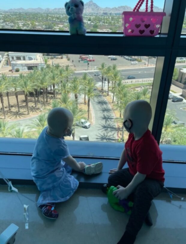 Děti. Foto: snímek obrazovky Instagram