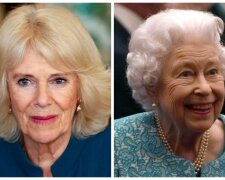 Camilla a Alžběta II. Foto: snímek obrazovky YouTube