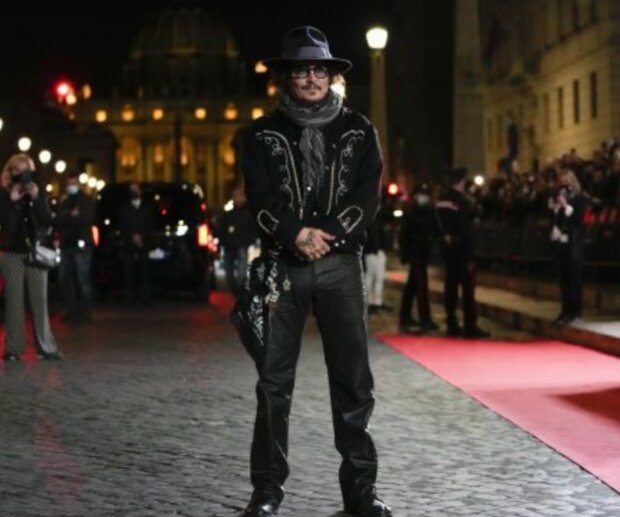 Johnny Depp. Foto: snímek obrazovky tsn.ua