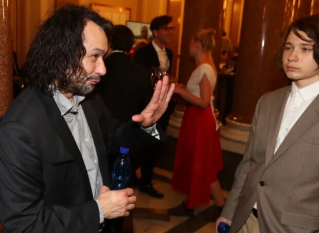 Pavel Liška se synem. Foto: snímek obrazovky blesk.cz