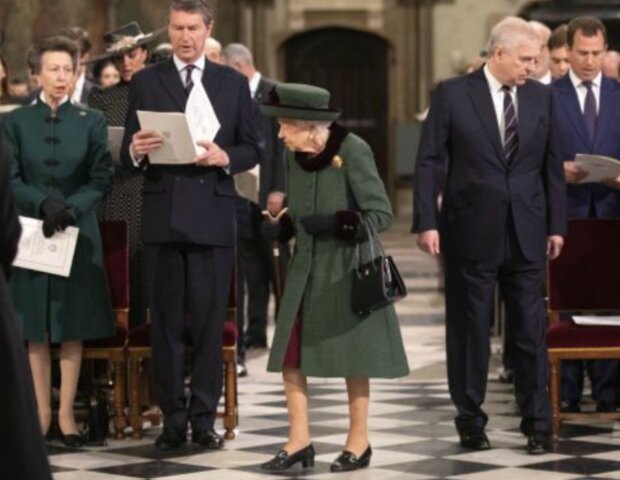 Královská rodina. Foto: snímek obrazovky tsn