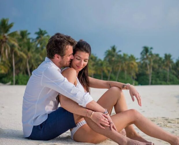 Leoš Mareš a jeho žena Monika. Foto: snímek obrazovky ahaonline.cz