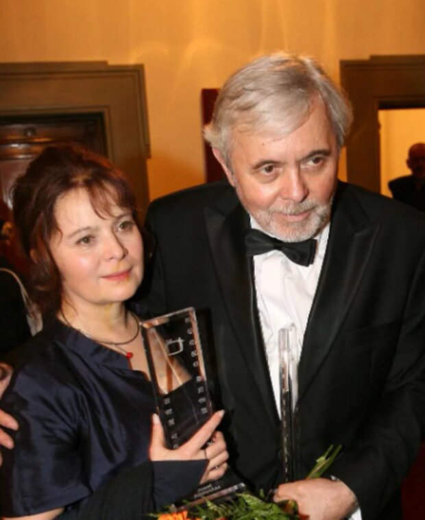 Josef Abrhám a Libuše Šafránková. Foto: snímek obrazovky ahaonline.cz