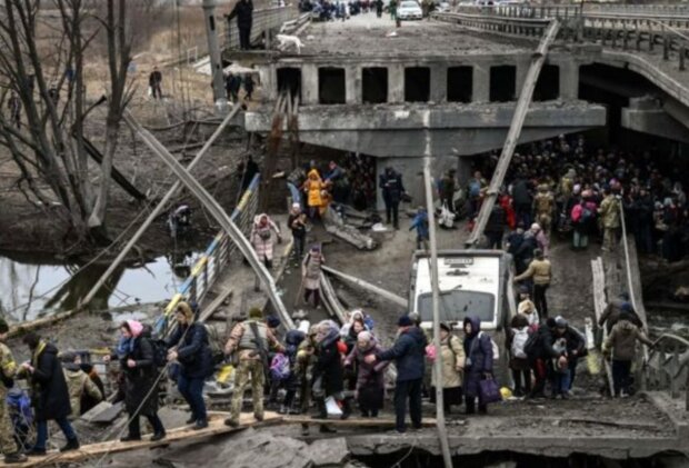 Irpiň. Foto: snímek obrazovky bbci.co.uk