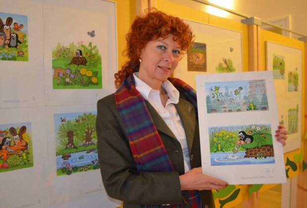 Dcera Zdeněka Milera Kateřina. Foto: Snímek obrazovky ahaonline.cz