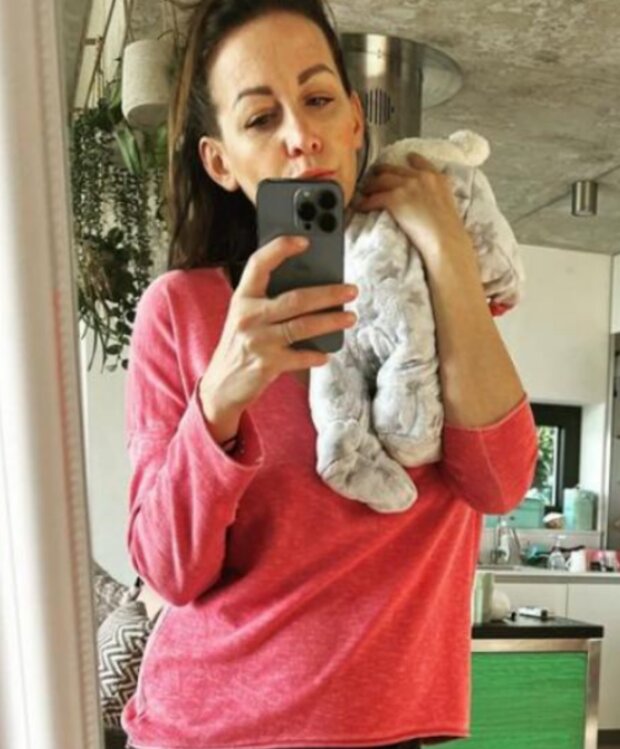 Rodina Agáty Hanychové. Foto: snímek obrazovky Instagram