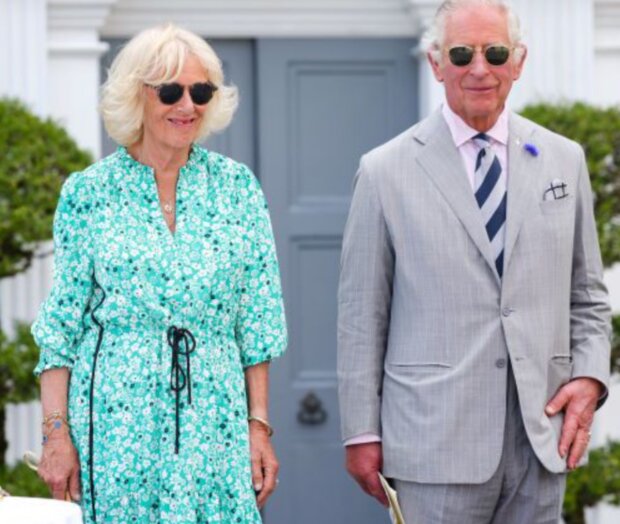 Vévodkyně Camilla a Charles. Foto: snímek obrazovky tsn