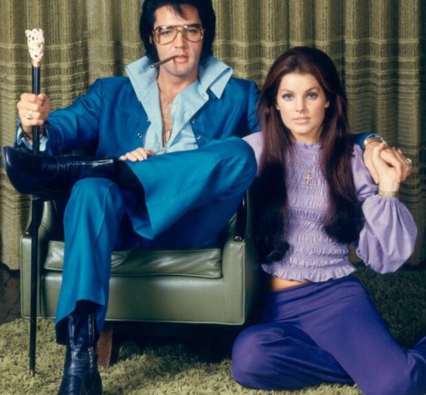 Elvise Presley a Priscilla.  Foto: snímek obrazovky duck.show