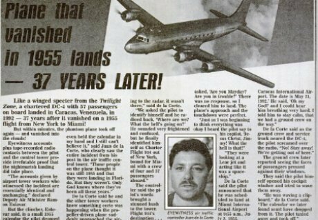 Tájemství letu 914: Letadlo přistálo 37 let po vzletu