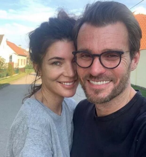 Leoš Mareš a jeho žena Monika. Foto: snímek obrazovky ahaonline.cz