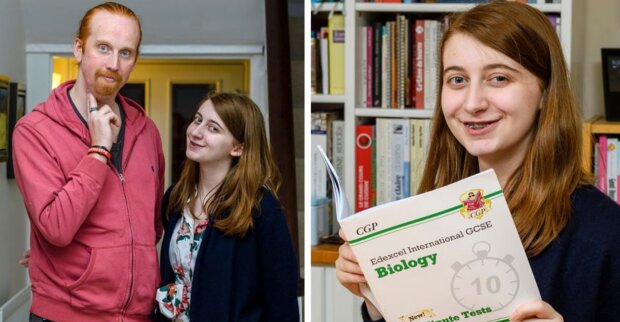 Brit pomohl dceři se připravit na zkoušku z biologie a náhodou si zachránil život