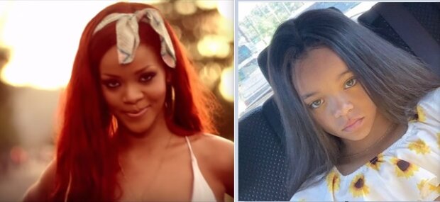 Rihanna našla dívku, která je jí v dětství neuvěřitelně podobná