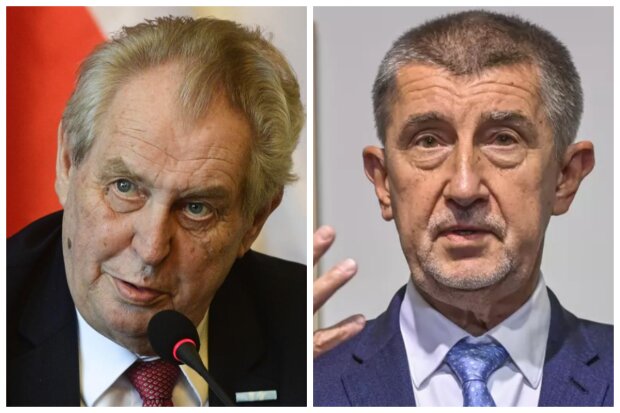 Miloš Zeman a Andrej Babiš. Foto: snímek obrazovky irozhlas.cz