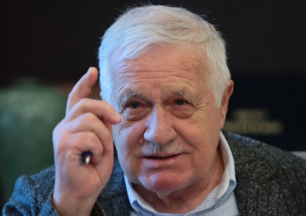 Václav Klaus. Foto: snímek obrazovky blesk.cz