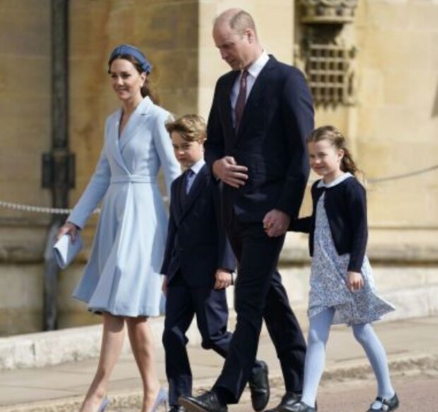 Děti Kate a Williama. Foto: snímek obrazovky tsn