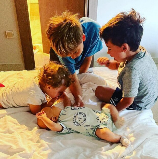 Děti. Foto: snímek obrazovky Instagram