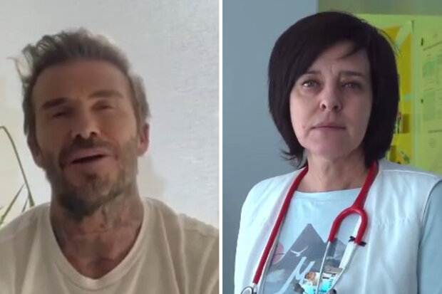 "Ahoj. Obsadila jsem účet Davida Beckhama": Proč fotbalista David Beckham dočasně předal přístup na svůj Instagram ukrajinské doktorce z Charkova