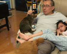 Proč otec, dcera, pes a kočka pořizovali po desetiletí každý rok stejnou fotografii