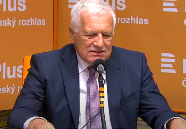 Václav Klaus. Foto: snímek obrazovky YouTube