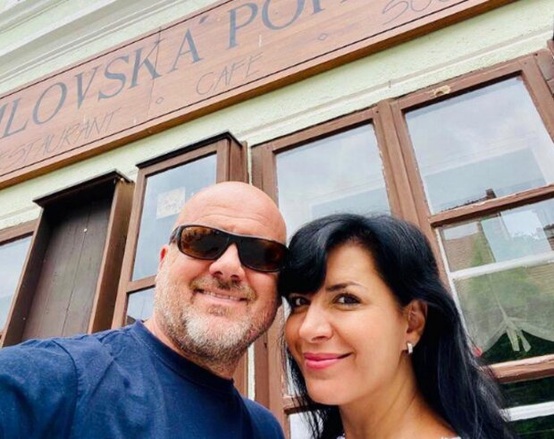 Andrea Kalivodová s Radkem Tögelem. Foto: snímek obrazovky super.cz