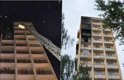 Díky kočkám se nájemníkům bytového domu v Praze podařilo uniknout před požárem: podrobnosti