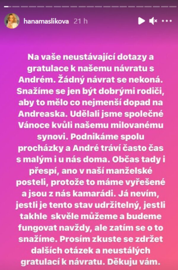 Instagram. Foto: snímek obrazovky img.blesk.cz