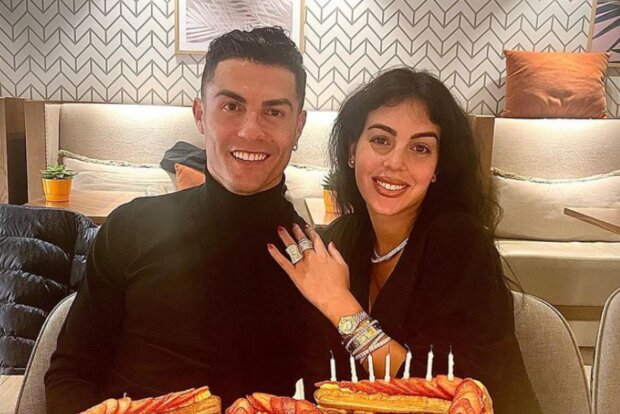 Cristiano Ronaldo a Georgina Rodríguez. Foto: snímek obrazovky Instagram