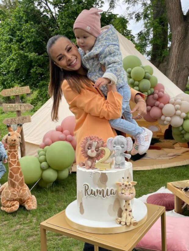 Monika Bagárová se dcerou. Foto: snímek obrazovky Instagram