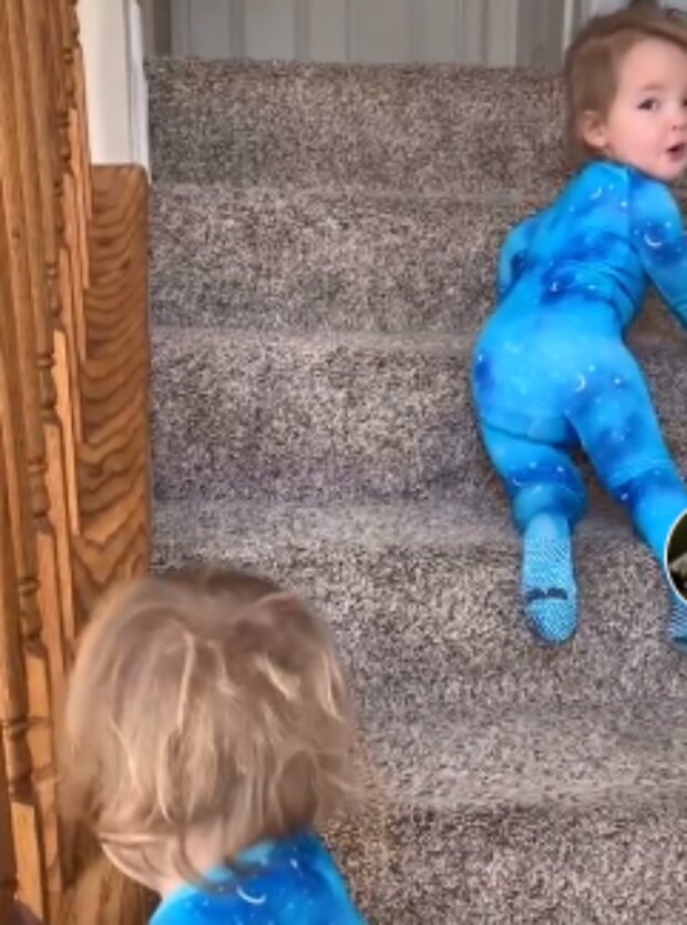 Děti. Foto: snímek obrazovky TikTok