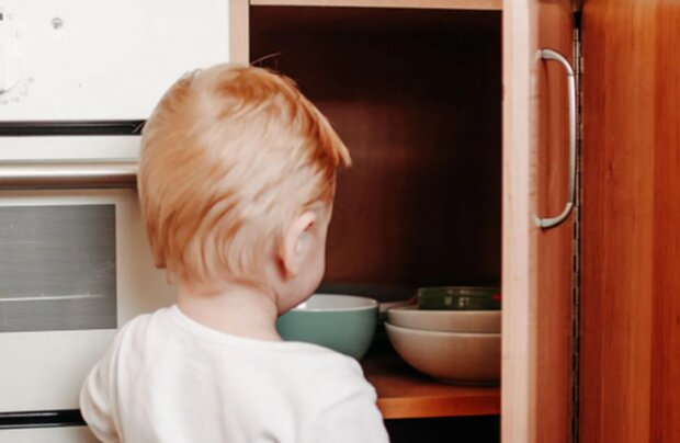 Dítě. Foto: snímek obrazovky TikTok