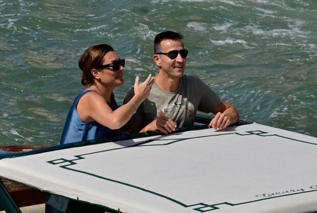 Alena Šeredová a Alessandro Nasi. Foto: Snímek obrazovky super.cz