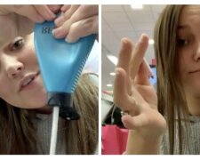 Zaměstnankyně obchodu předvedla, co se dělá s kosmetikou, kterou zákazníci vrátí. Na její videa se kouká bolestivě