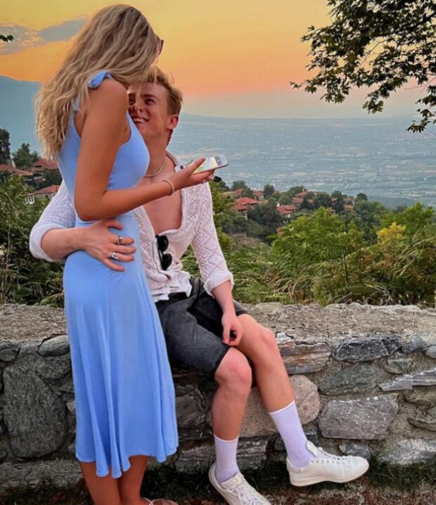 Natálie Jirásková s Adamem. Foto: snímek obrazovky Instagram