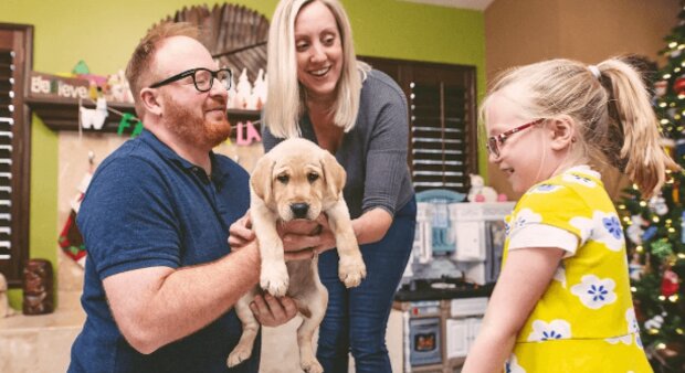 Rodina nechala klonovat psa, který zachránil těhotnou paničku, aby se mohl starat o její děti