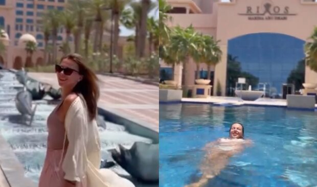 Inna Puhajková ukázala krásné video z dovolené ve Spojených arabských emirátech: "Woke up in Abú Dhabí"