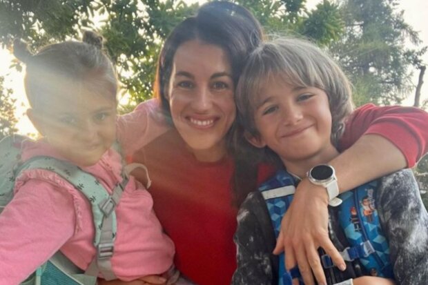 Lucie Křížková a její děti. Foto: snímek obrazovky Instagram
