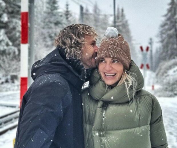 Dara Rolins a Pavel Nedvěd. Foto: snímek obrazovky stars24.cz