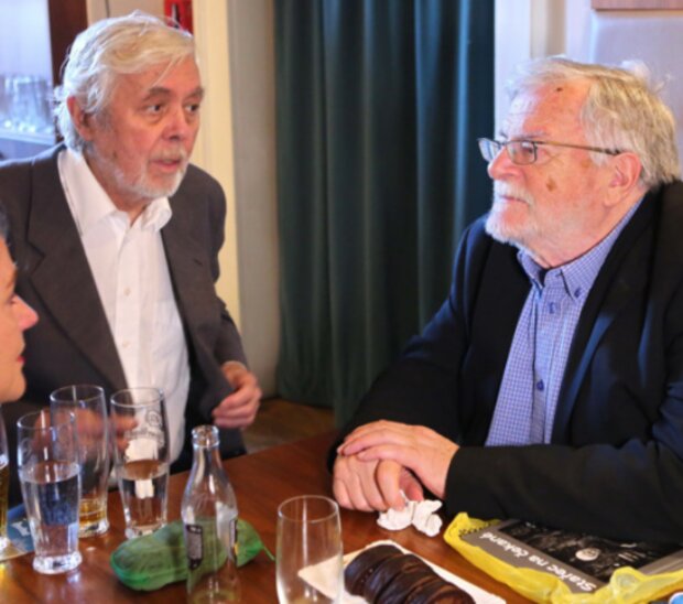 Josef Abrhám a Jan Kačer. Foto: snímek obrazovky extra.cz