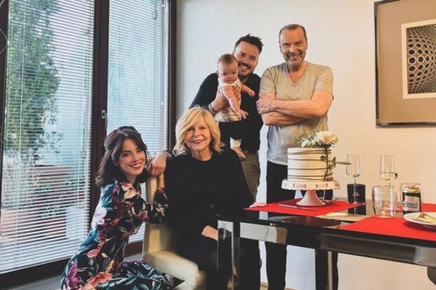 Štefan Margita s rodinou. Foto: snímek obrazovky Instagram