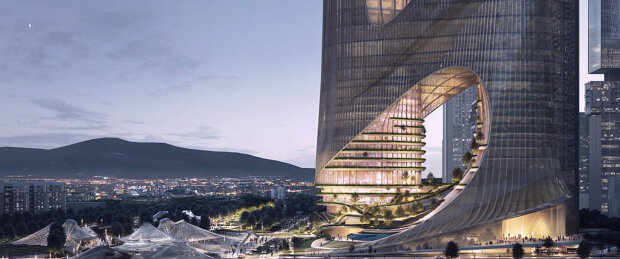 Architektura budoucnosti: Slavná architektka Zaha Hadid ukázala maketu nových mrakodrapů inspirovaných futurismem