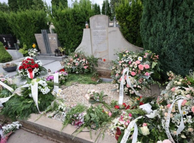 Pohřeb. Foto: snímek obrazovky blesk.cz