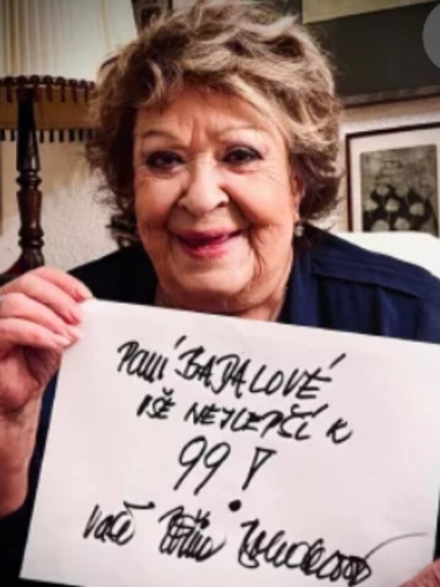 Jiřina Bohdalová. Foto: snímek obrazovky blesk.cz