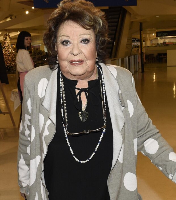 Jiřina Bohdalová. Foto: snímek obrazovky super.cz
