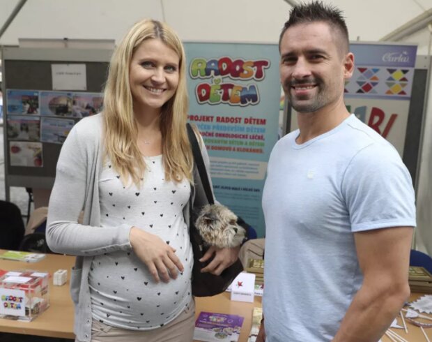 Lucie Šafářová a Tomáš Plekanec. Foto: snímek obrazovky ahaonline.cz