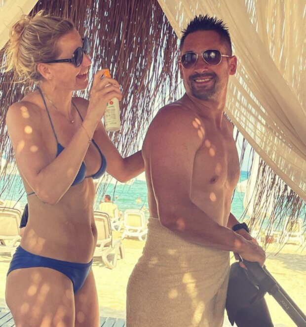 Tomáš Plekanec a Lucie Šafářová. Foto: snímek obrazovky super.cz