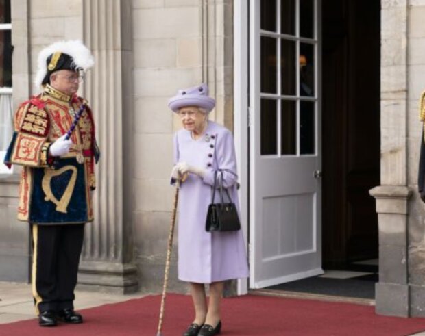 Alžběta II. Foto: snímek obrazovky tsn