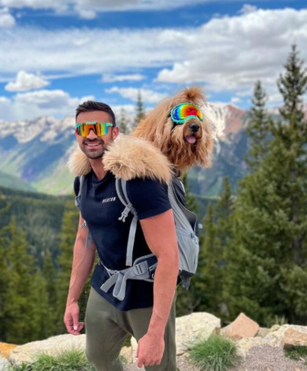 Cliff a Brodie. Foto: snímek obrazovky Instagram