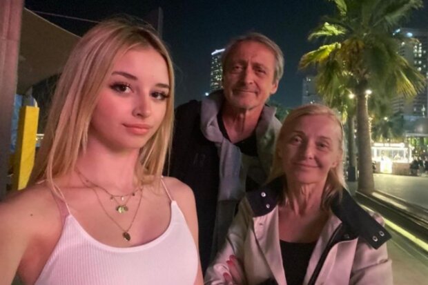 Veronika Žilková s exmanželem a dcerou. Foto: snímek obrazovky Instagram
